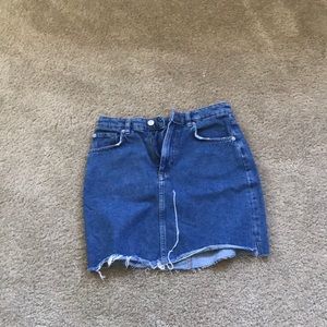 Denim skirt